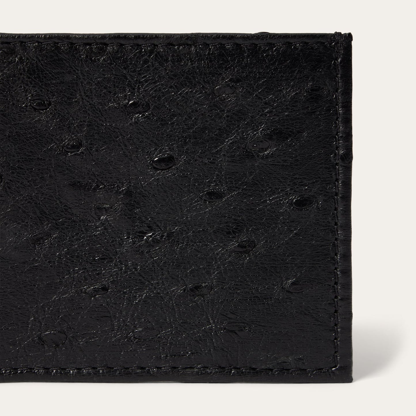 Stetson Ostrich Bi-Fold Wallet
