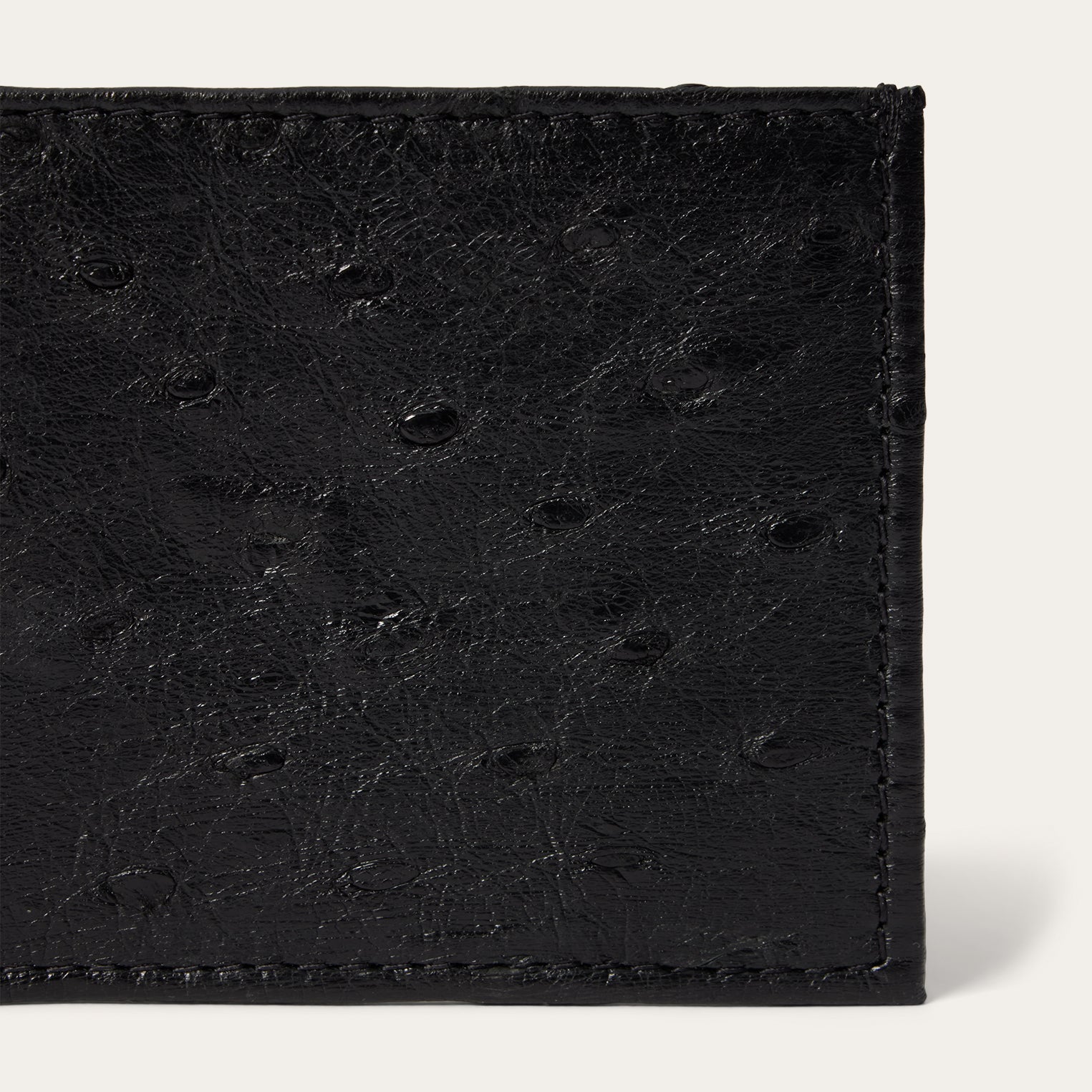 Stetson Ostrich Bi-Fold Wallet