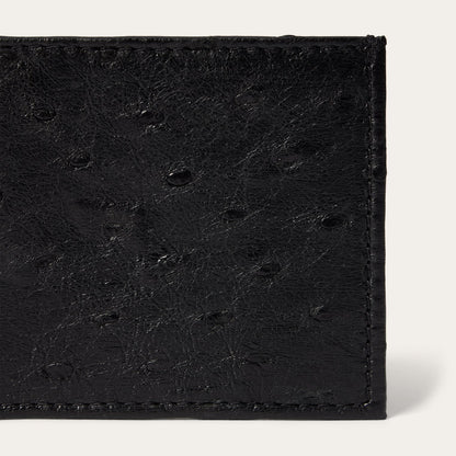 Stetson Ostrich Bi-Fold Wallet