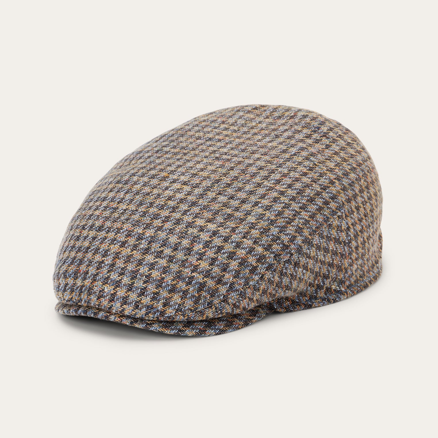 Stetson Linen/Cotton Houndstooth Driver Cap