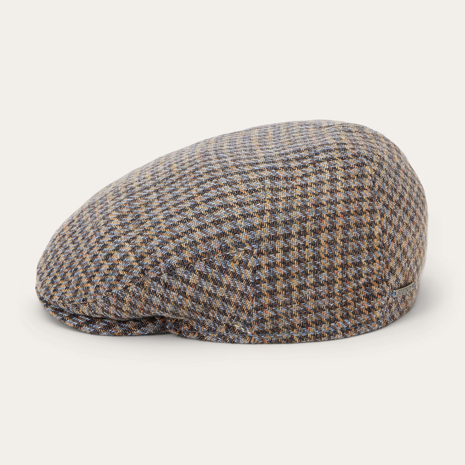 Stetson Linen/Cotton Houndstooth Driver Cap