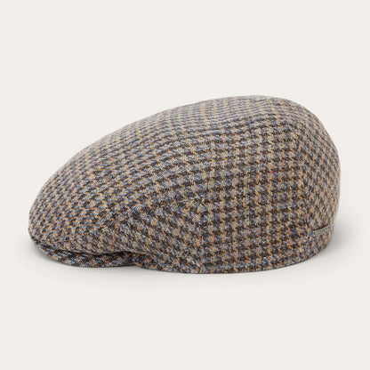 Stetson Linen/Cotton Houndstooth Driver Cap