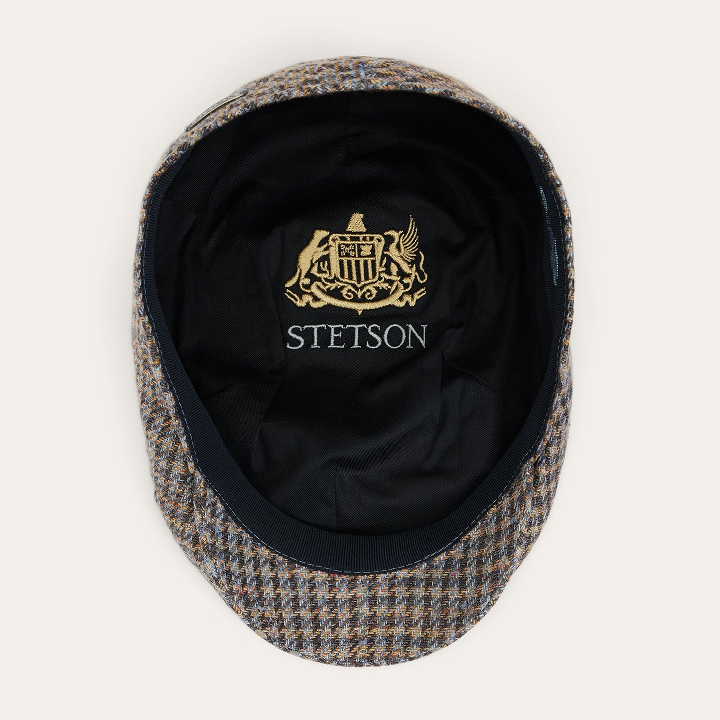 Stetson Linen/Cotton Houndstooth Driver Cap