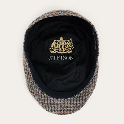 Stetson Linen/Cotton Houndstooth Driver Cap