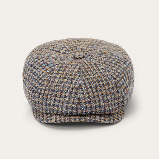Stetson Linen/Cotton Houndstooth Hatteras