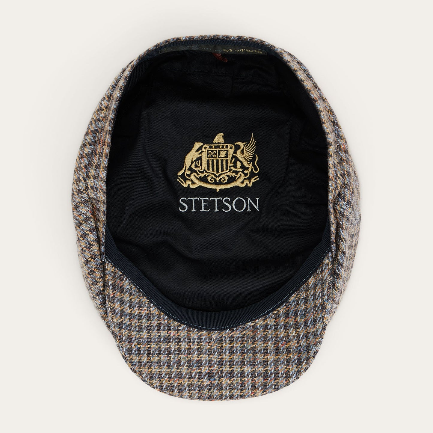 Stetson Linen/Cotton Houndstooth Hatteras
