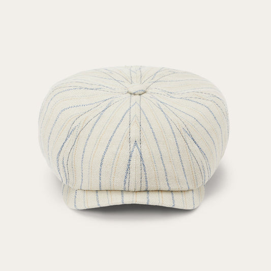 Stetson Striped Linen Hatteras