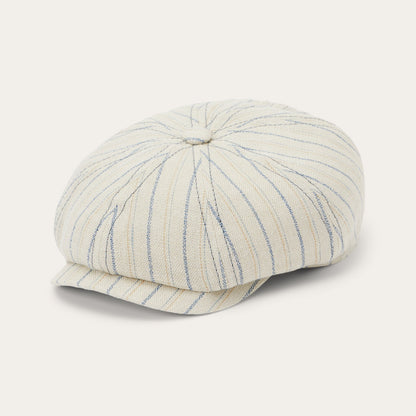 Stetson Striped Linen Hatteras