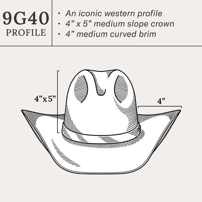 Stetson Seminole 4X Cowboy Hat