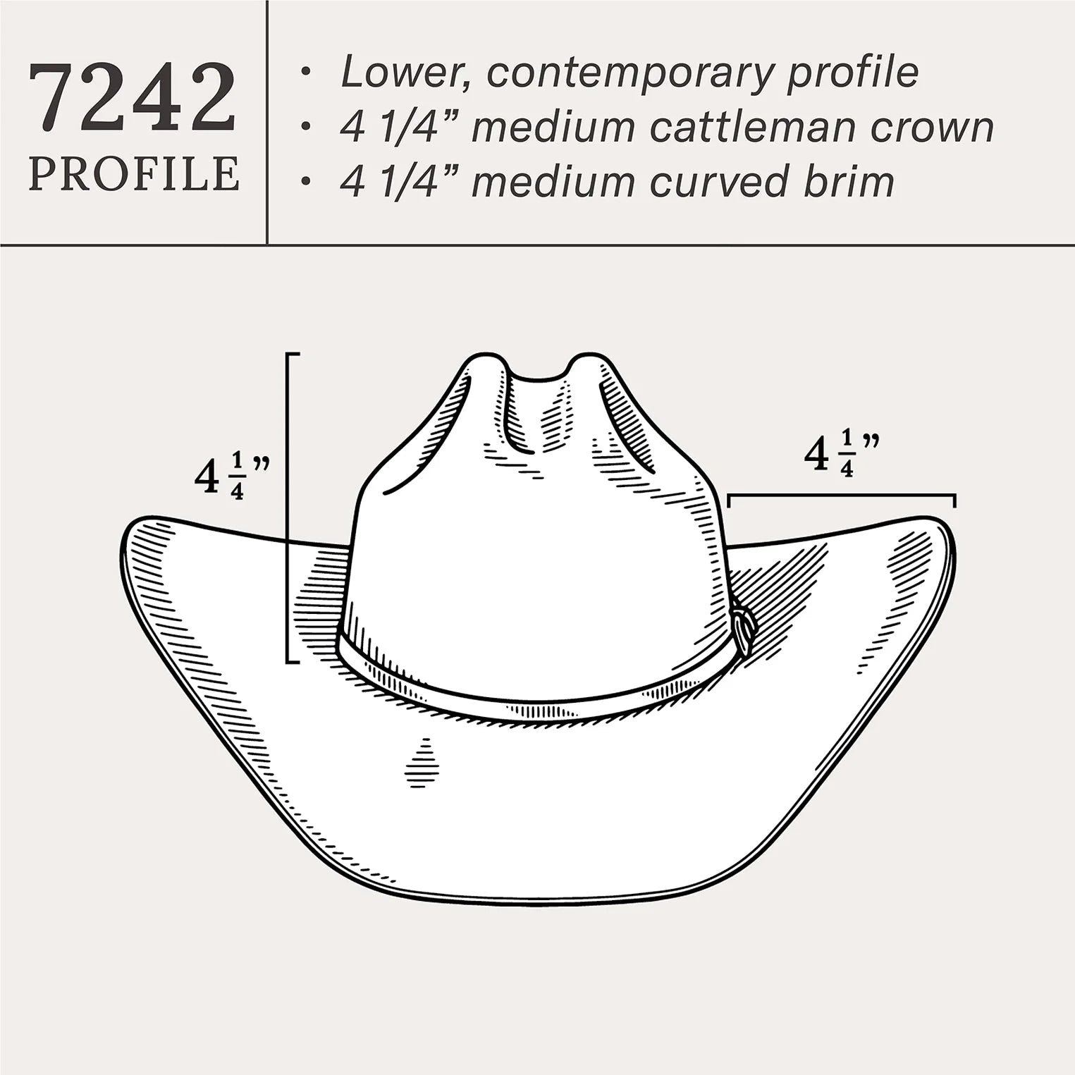 Stetson Shasta 10X Cowboy Hat - 4 1/4" Brim