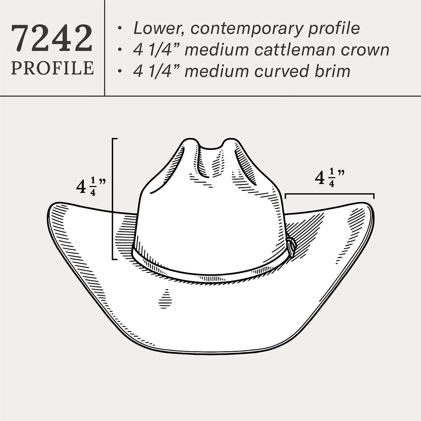 Stetson Shasta 10X Cowboy Hat - 4 1/4" Brim