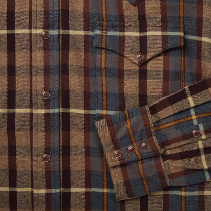 Stetson Brushed Flannel Western Shirt