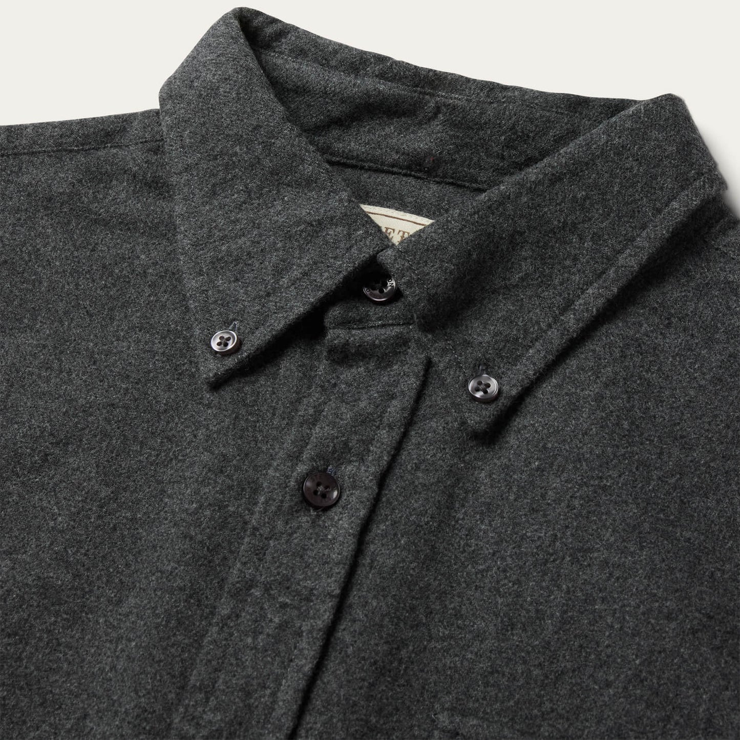 Stetson Heathered Flannel Button-Down Shirt