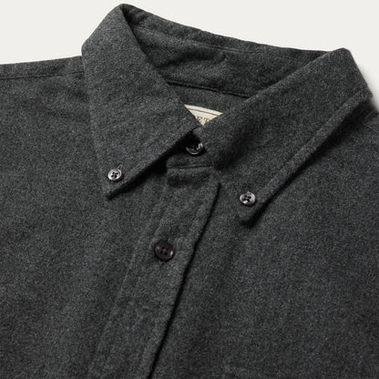 Stetson Heathered Flannel Button-Down Shirt