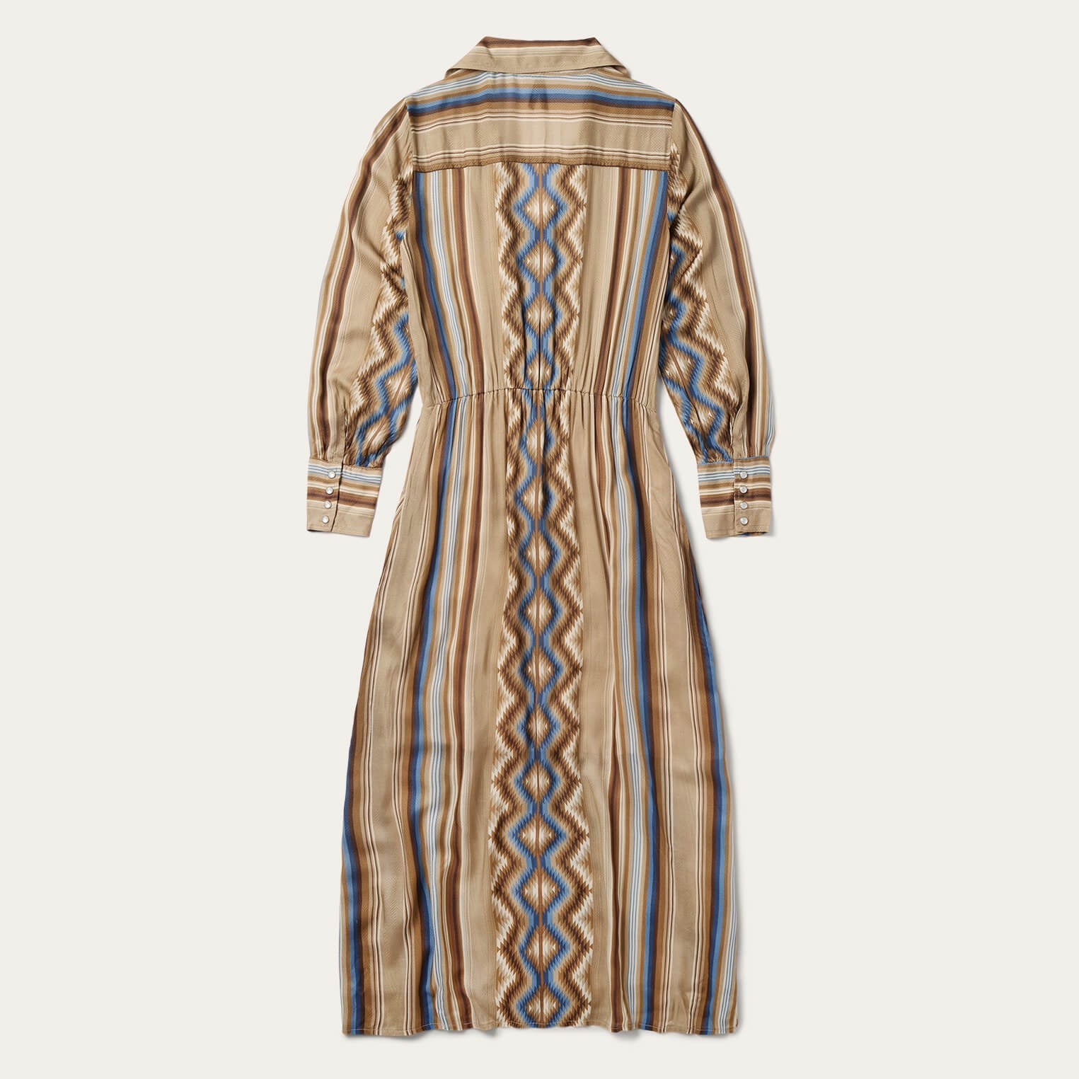 Stetson Sand Serape Print Dress
