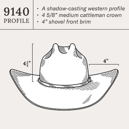 Stetson Pismo Cowboy Hat