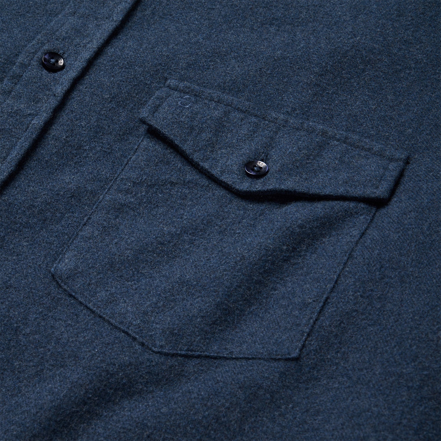 Stetson Heathered Flannel Button-Down Shirt