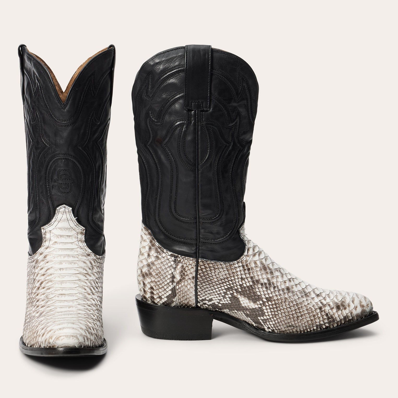 Stetson Wild Bill Python Boots