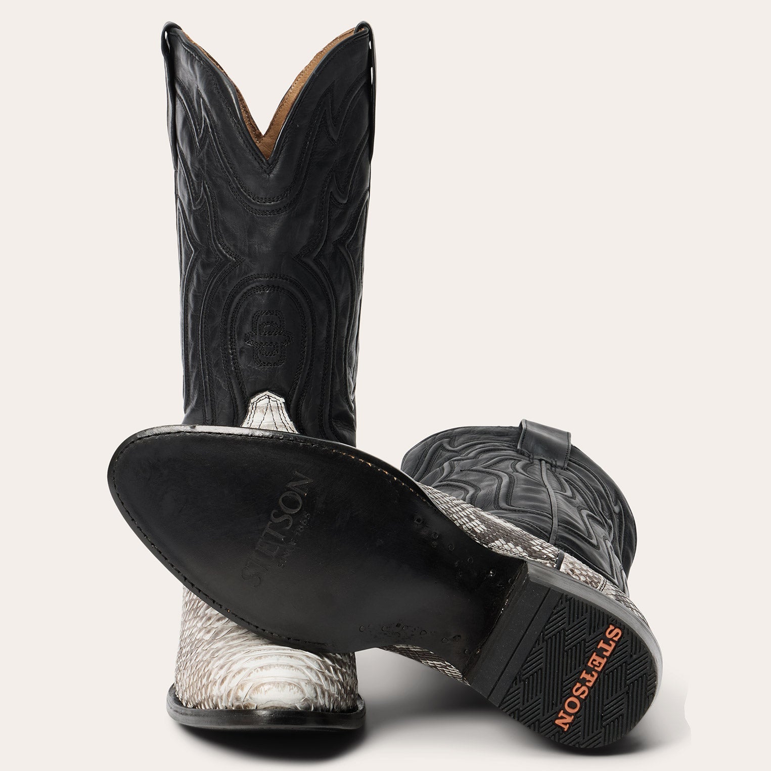 Stetson Wild Bill Python Boots