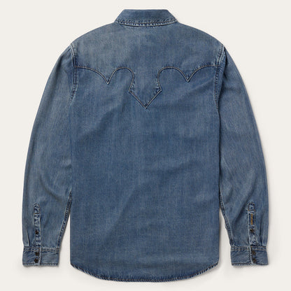 Stetson Retro Denim Western Shirt