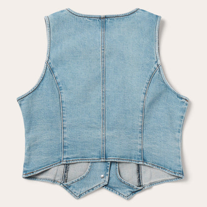 Stetson Light Rinse Denim Vest