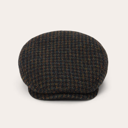 Stetson Harris Tweed Houndstooth Driver Cap