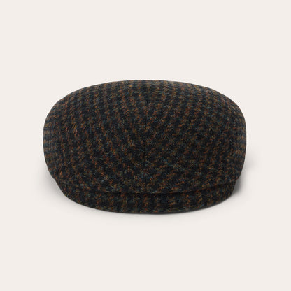 Stetson Harris Tweed Houndstooth Driver Cap