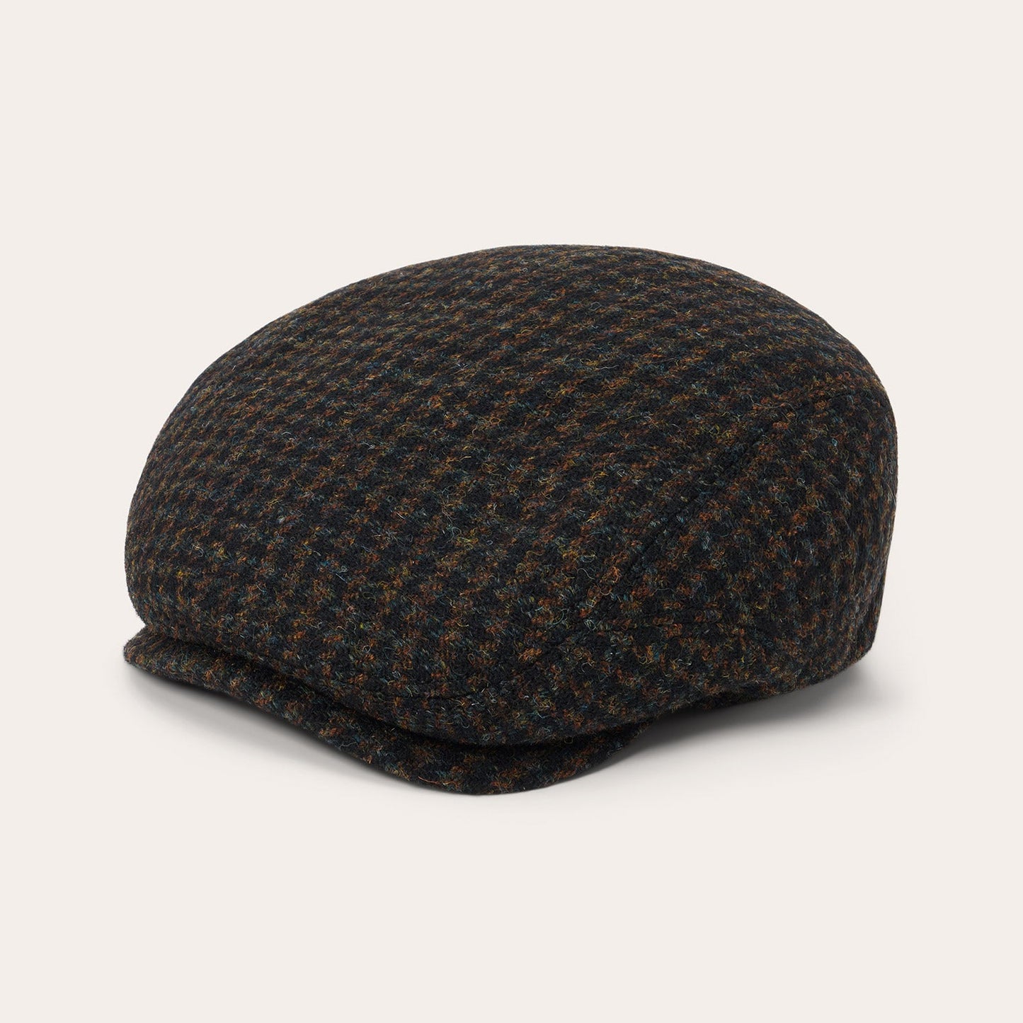 Stetson Harris Tweed Houndstooth Driver Cap