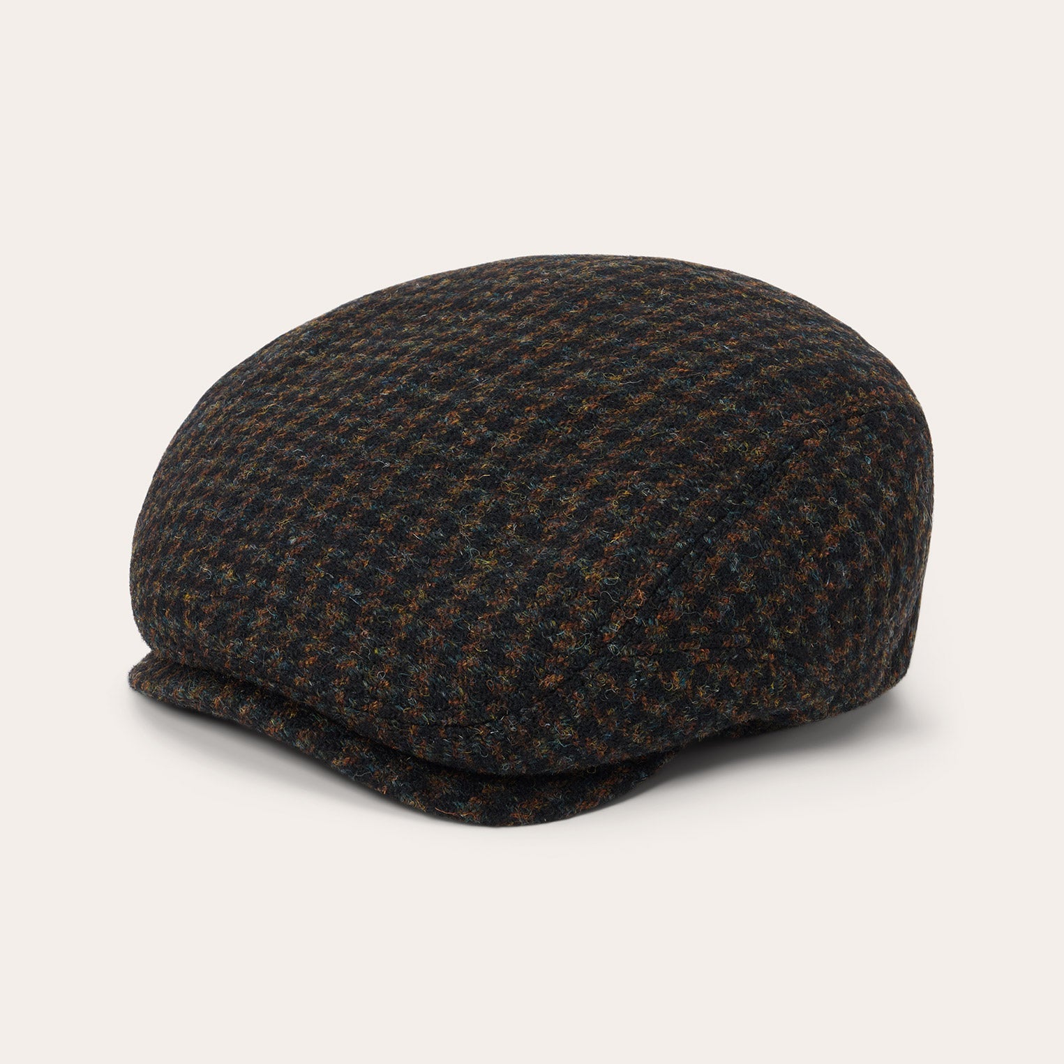 Stetson Harris Tweed Houndstooth Driver Cap