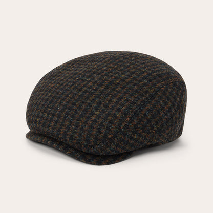 Stetson Harris Tweed Houndstooth Driver Cap