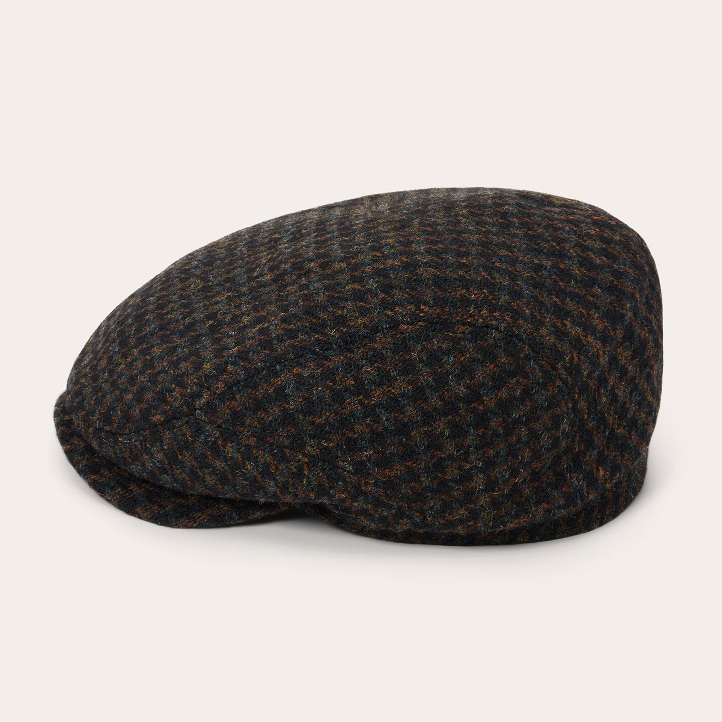 Stetson Harris Tweed Houndstooth Driver Cap