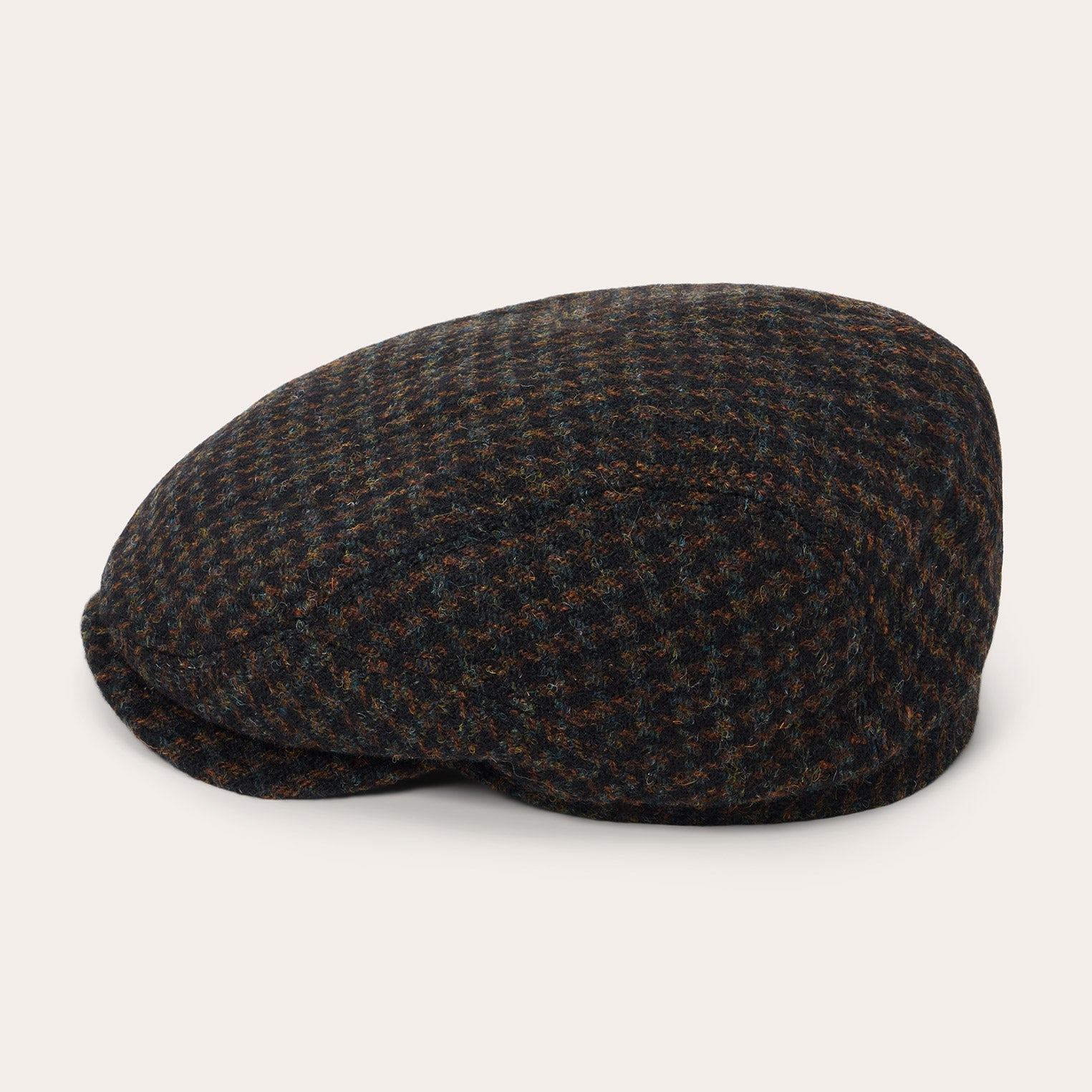 Stetson Harris Tweed Houndstooth Driver Cap