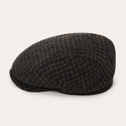 Stetson Harris Tweed Houndstooth Driver Cap