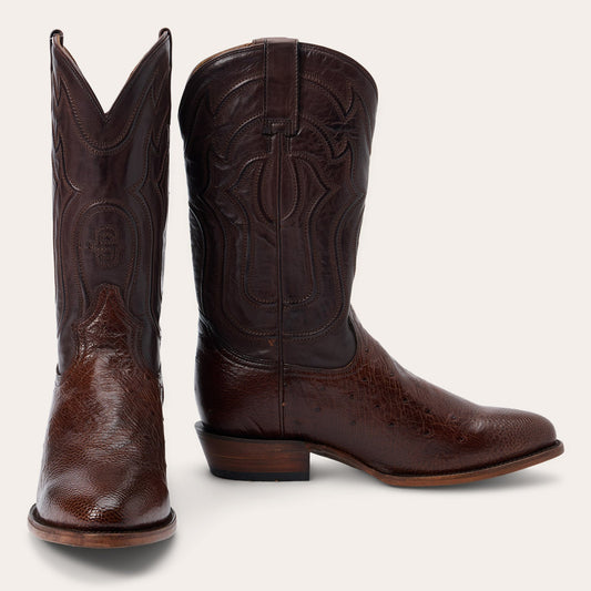 Stetson Wyatt Ostrich Boots
