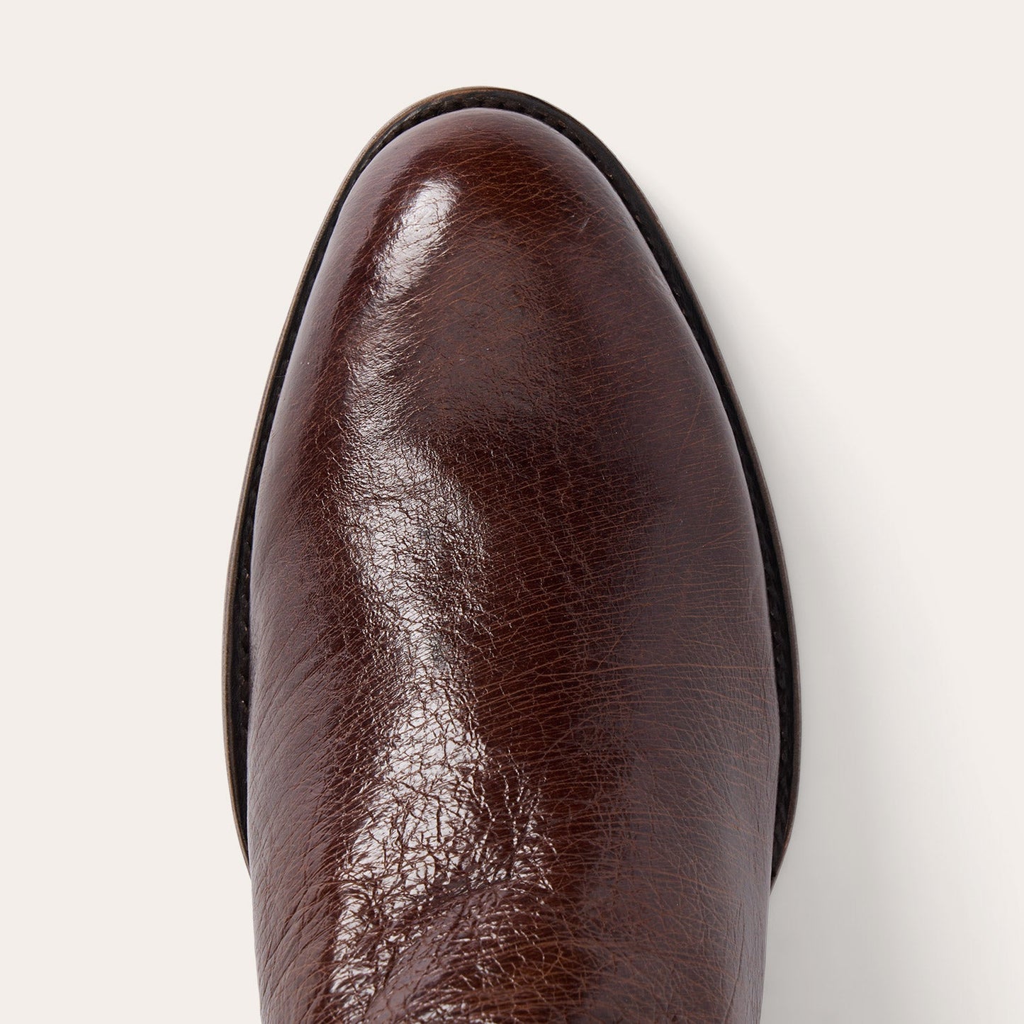Stetson Clay Smooth Ostrich Roper Boots