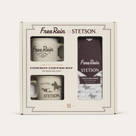 Stetson Stetson X Free Rein Cowboy Coffee Kit