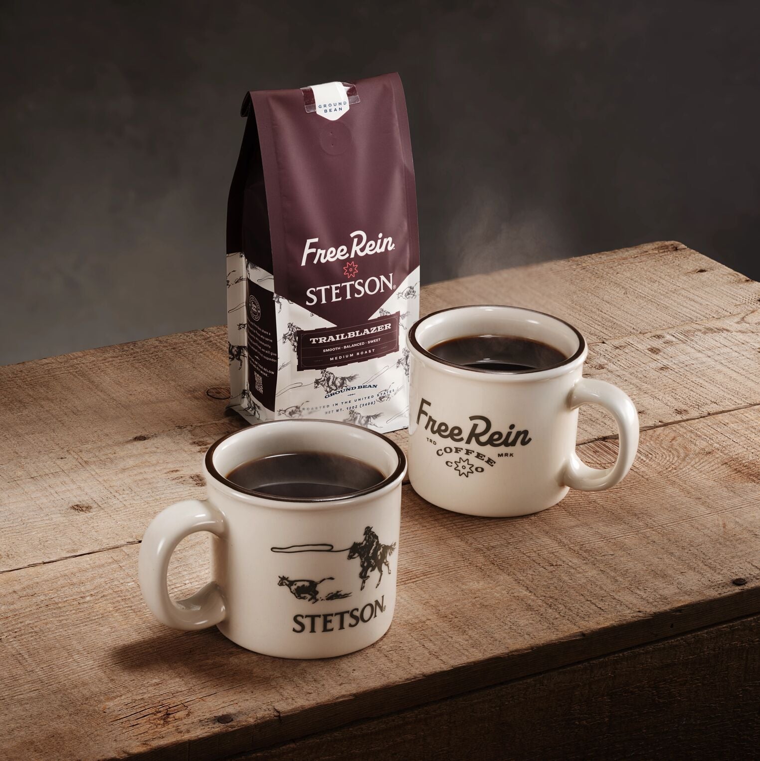 Stetson Stetson X Free Rein Cowboy Coffee Kit