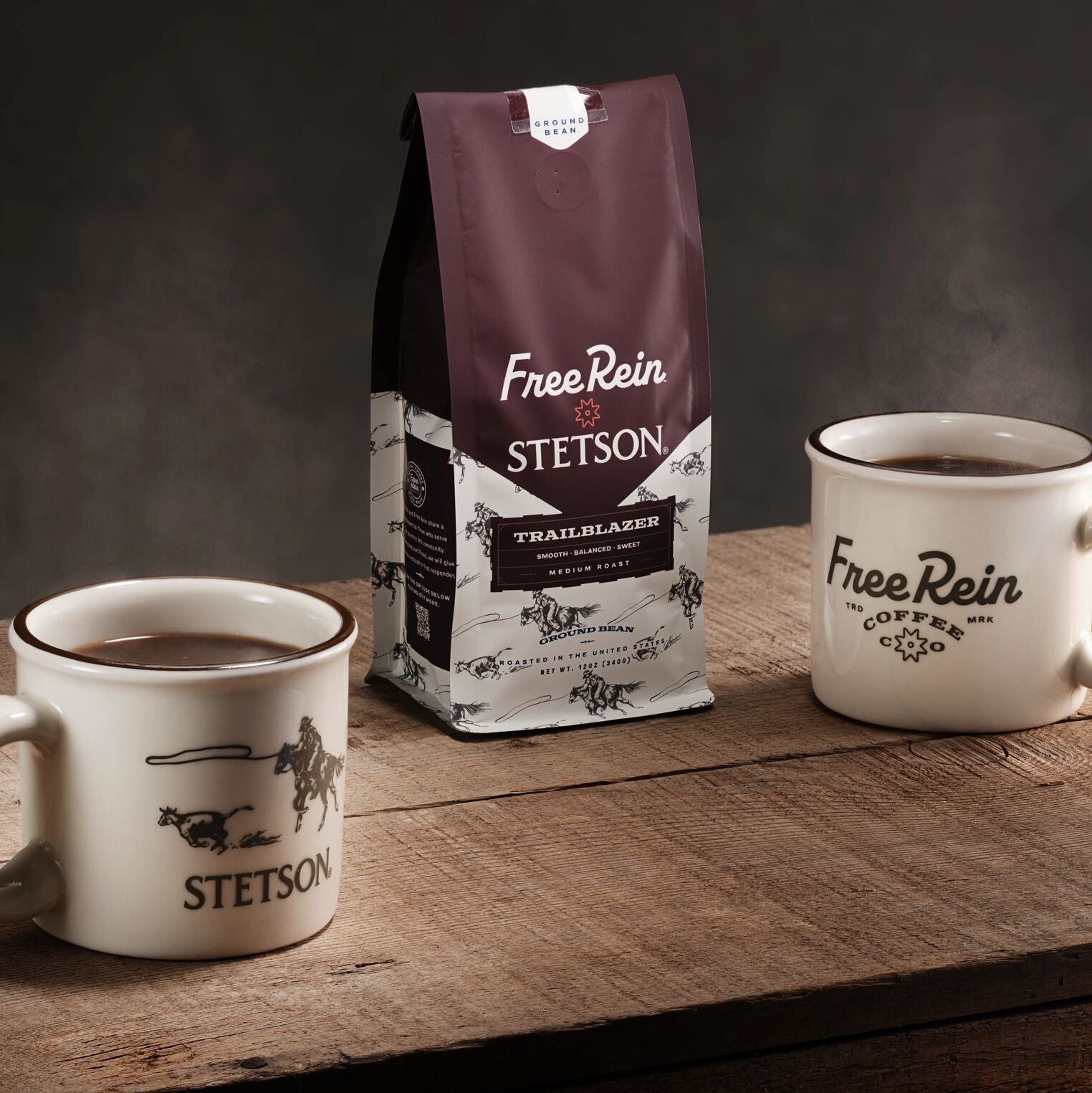 Stetson Stetson X Free Rein Cowboy Coffee Kit