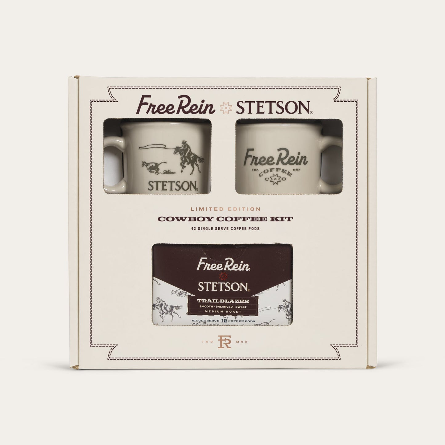 Stetson Stetson X Free Rein Cowboy Coffee Pod Kit