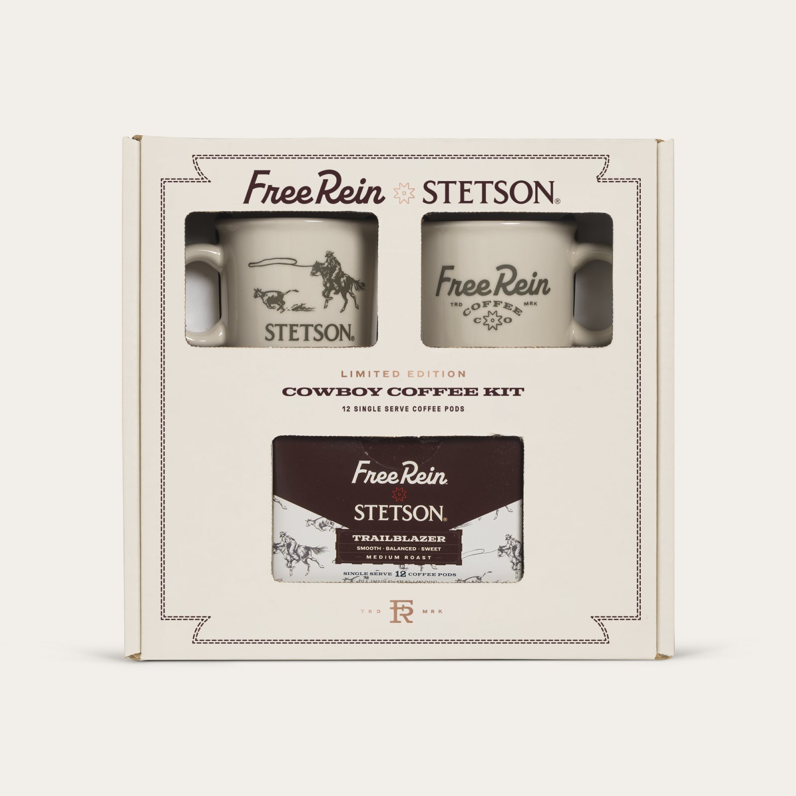 Stetson Stetson X Free Rein Cowboy Coffee Pod Kit