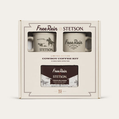 Stetson Stetson X Free Rein Cowboy Coffee Pod Kit