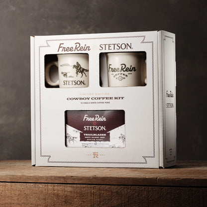 Stetson Stetson X Free Rein Cowboy Coffee Pod Kit