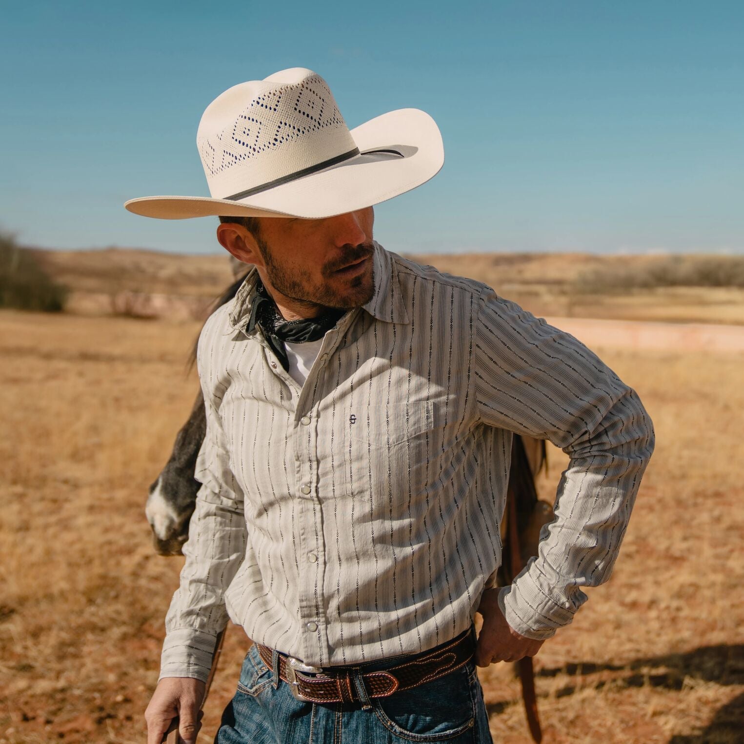Stetson Saddleman 20X Straw Cowboy Hat