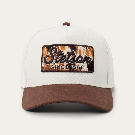 Stetson Cowhide Patch Trucker Hat