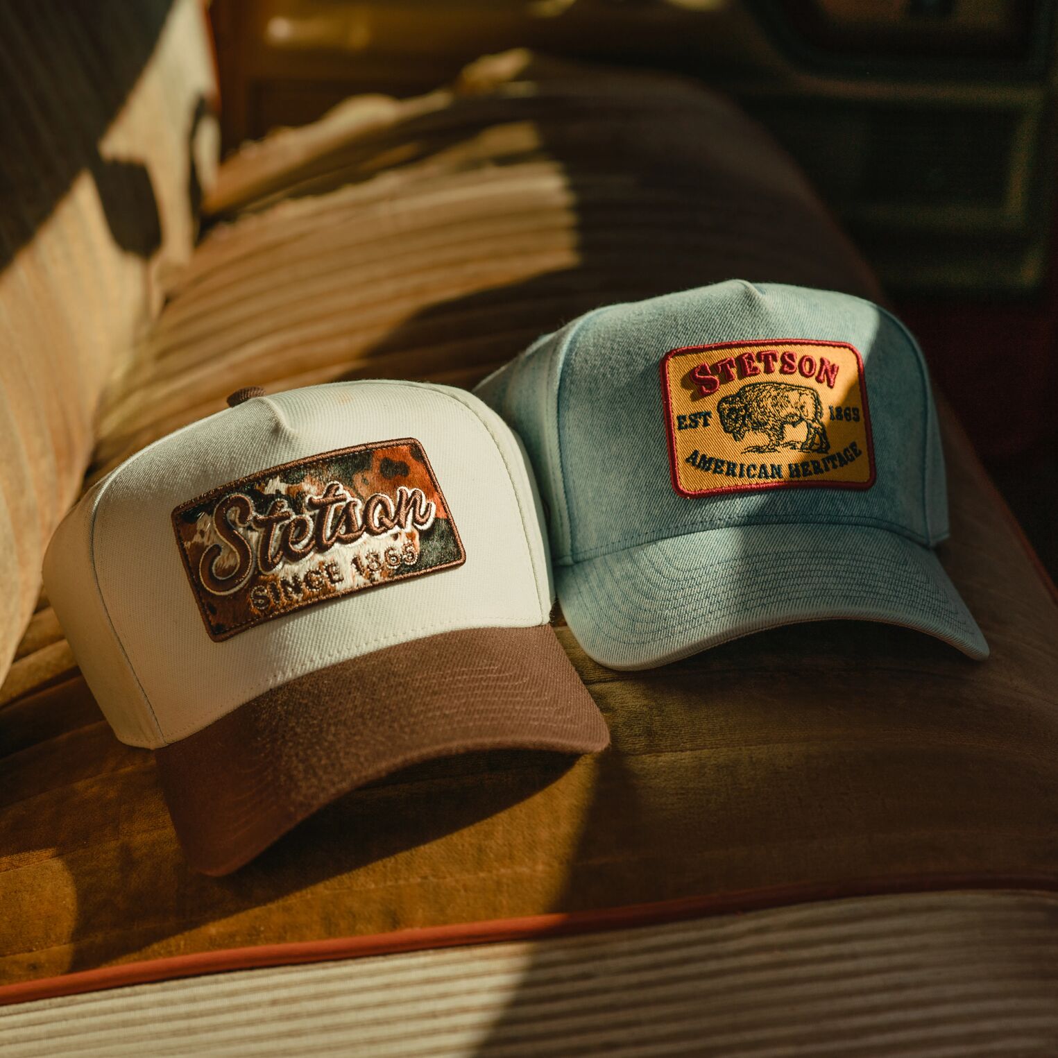 Stetson Buffalo Patch Trucker Hat