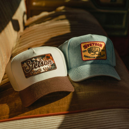 Stetson Buffalo Patch Trucker Hat