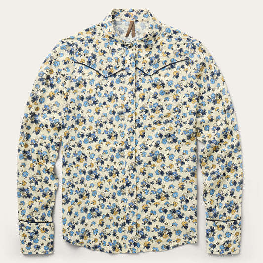Stetson Field Flowers Print Shirt