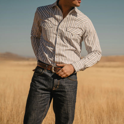 Stetson Ombre Stripe Western Shirt