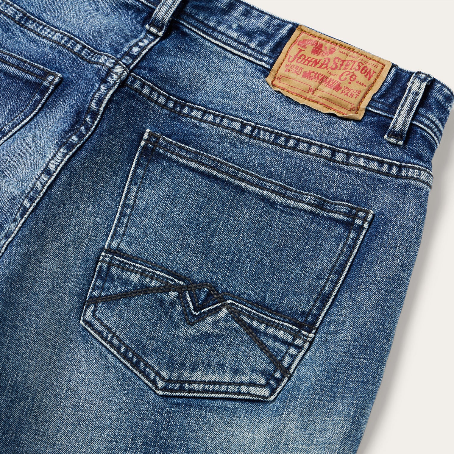 Stetson 1015 Rocker Fit Stretch Jeans