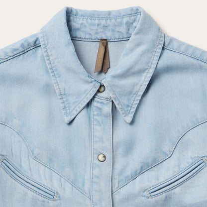 Stetson Arrow Pocket Denim Shirt